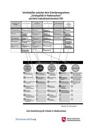Handreichung für Schulen in Niedersachsen - Seis