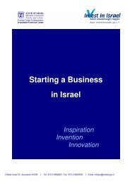 Starting A Business In Israel.pdf - Invest in Israel