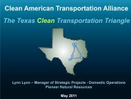 Clean American Transportation Alliance The Texas Clean ...