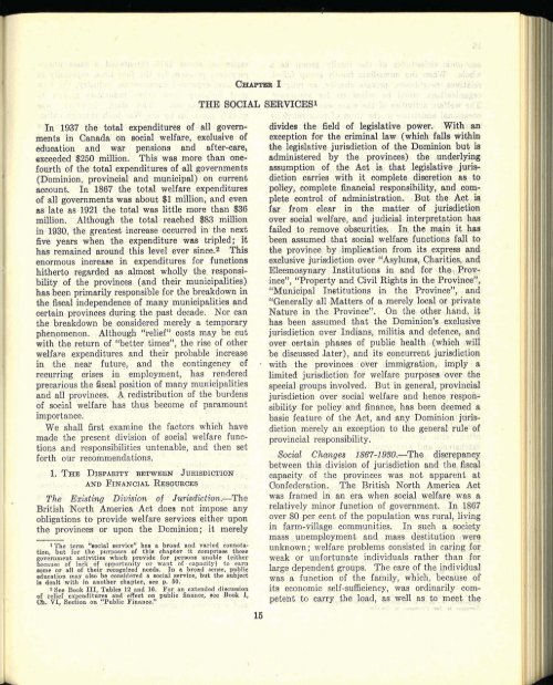 RowellSirois Commission Report, 1940 The Solon Law Archive