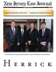 Litigation Department of the Year â Commercial Litigation (Finalist)