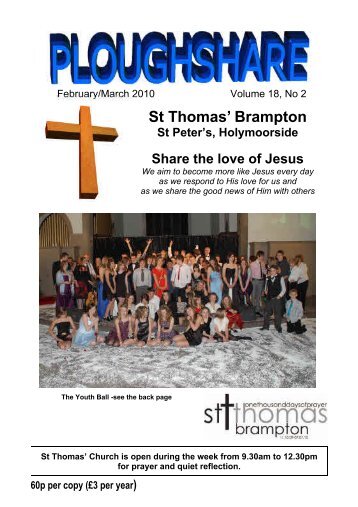 February/March 2010 - St Thomas Brampton with St Peter ...