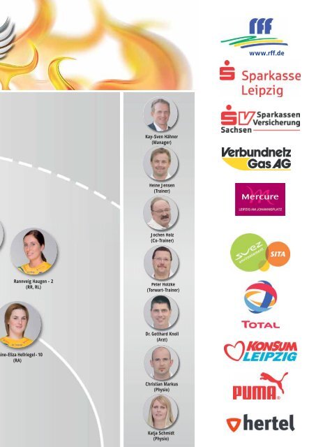 Das Programmheft des Spiels - HC Leipzig