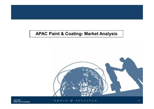 Strategic Analysis of the Asia Pacific Paint & Coatings Industry