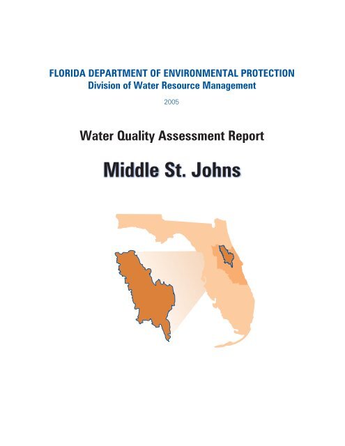 Middle St. Johns - Florida Department of Environmental Protection