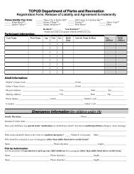 Registration Form - Tahoe City Public Utility District