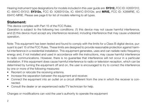 USER GUIDE - GN ReSound