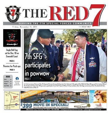 7th SFG participates in powwow - Northwest Florida Daily News