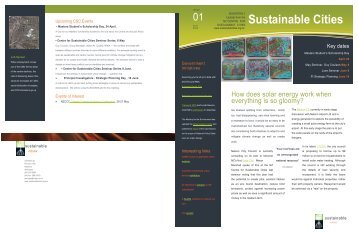 newsletter - csc.1.pub - New Zealand Centre for Sustainable Cities