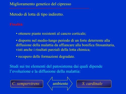 la situazione in Toscana â Dott. Alberto Panconesi - CNR Firenze