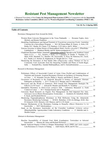 Vol.18_No.2 - Pesticide Alternatives Lab - Michigan State University