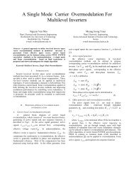 A Single Mode Carrier Overmodulation For Multilevel Inverters