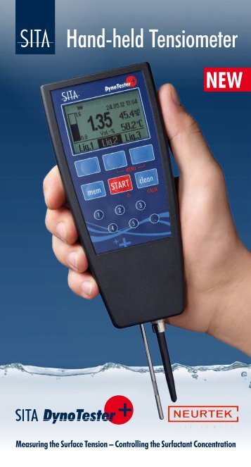 Hand-held Tensiometer - Neurtek