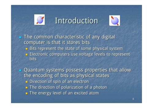 Introduction to Quantum Computing