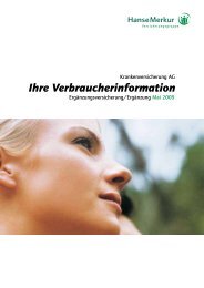 Ihre Verbraucherinformation