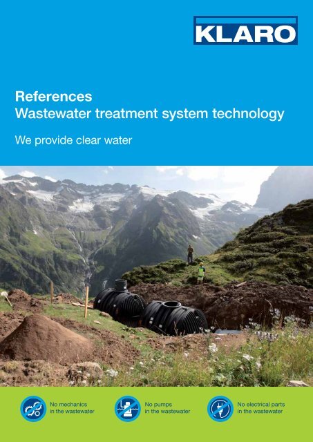 References Wastewater treatment system technology - KLARO GmbH