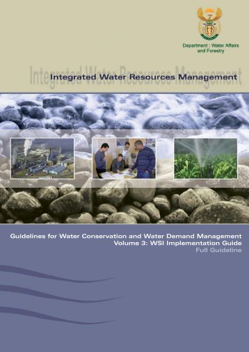 guidelines for water conservation and water demand ... - iwrm