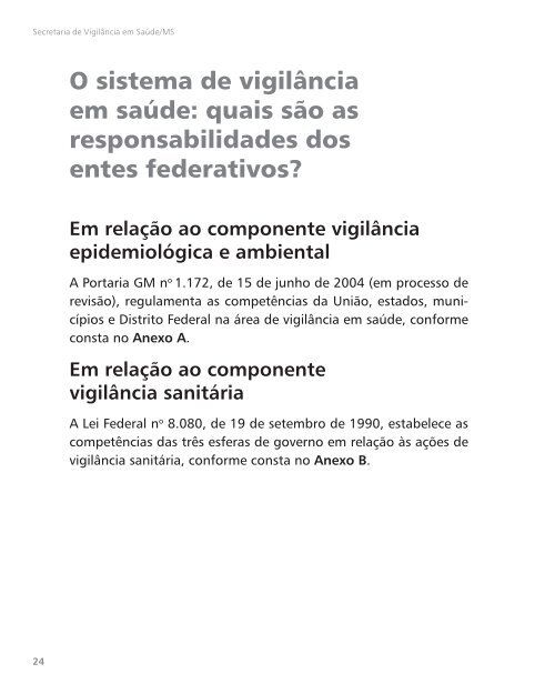 Manual de Gestão da Vigilância em Saúde - Ministério da Saúde