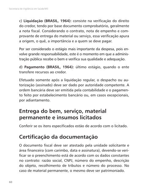 Manual de Gestão da Vigilância em Saúde - Ministério da Saúde