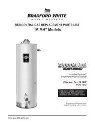Clear Plastic Tubing Bradford White Water Heater Pilot Light Goes Out