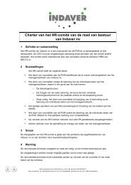 Charter van het HR-comitÃ© van de raad van bestuur ... - Indaver.com