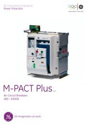 M Pact Plus Ge Industrial Solutions M Pact Plus Ge Industrial Solutions