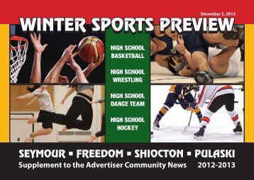 Winter Sports Preview 2012 - Advertiser Community News
