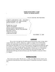 Cover letter NOTICE OF VOLUNTARY DISMISSAL WITH PREJUDICE