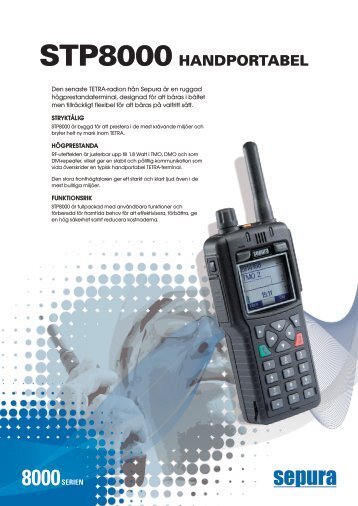 STP8000 HANDPORTABEL - VHF Group AS
