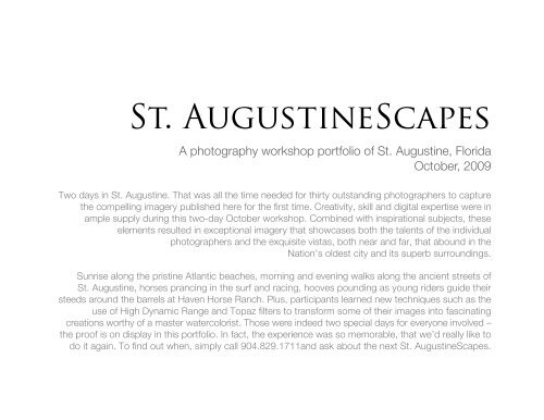 St. AugustineScapes A Photography - sapvb.org