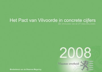 Het Pact van Vilvoorde in concrete cijfers - Vlaanderen.be