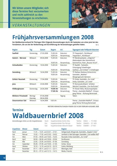 verbandsnachrichten - WALDBESITZERVERBAND FÃR ...