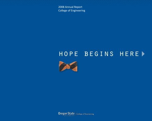 hope begins here - College of Engineering - Oregon State University