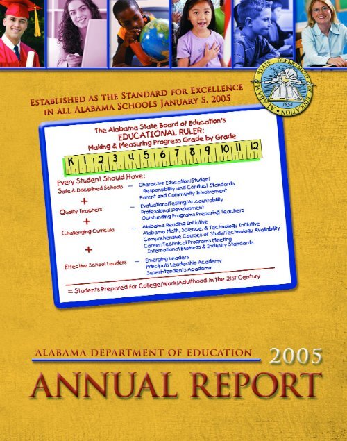 2005 SDE Annual Report Alabama Department of Education