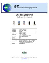 Quad V Active GPs Antenna - JDGA GPS Antennas