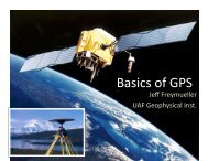 Basics of GPS -- how it works - Jeff Freymueller