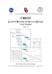 (CREST) v2.0 User Manual - HyDROS - University of Oklahoma