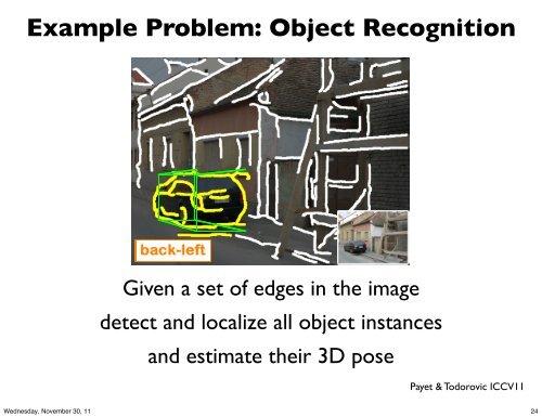 From Contours to 3D Object Detection and Pose Estimation