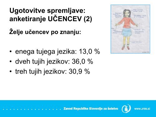 Drugi tuji jezik_Å¡ole - Zavod RS za Å¡olstvo