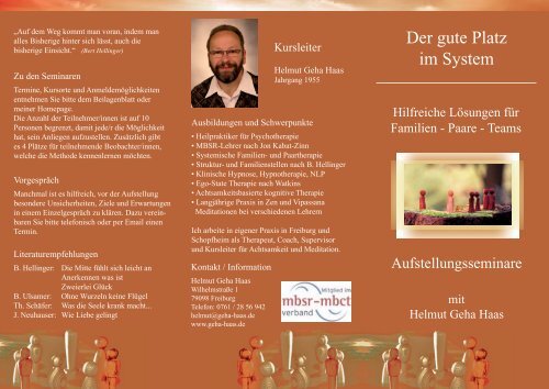 Download Flyer - Freiburger Praxis fÃ¼r Psychotherapie, Achtsamkeit ...