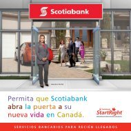 Permita que Scotiabank abra la puerta a su ... - Emigra a CanadÃ¡