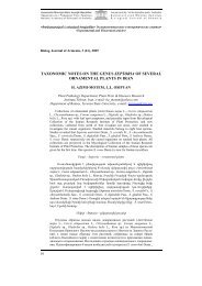 taxonomic notes on the genus septoria of several ornamental plants ...