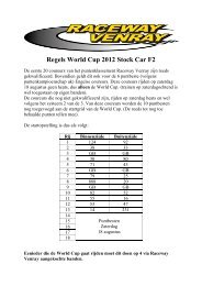 uitleg regels world 2012 stockcar f2 nl versie (pdf) - Raceway Venray