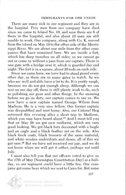 Two Immigrants for the Union.' Their Civil War Letters - Norwegian ...