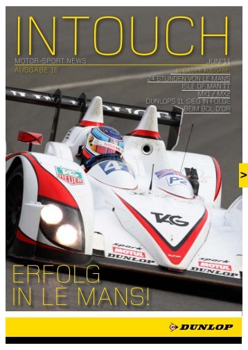 In Touch PDF - Dunlop Motorsport