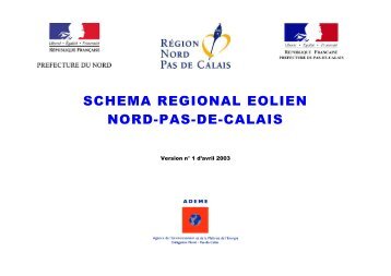 SCHEMA REGIONAL EOLIEN NORD-PAS-DE-CALAIS - EuroTech