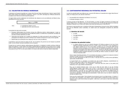 SCHEMA REGIONAL EOLIEN NORD-PAS-DE-CALAIS - EuroTech