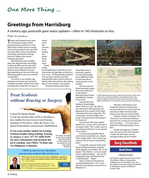 August 2011 Greater Harrisburg's Community Newspaper - theBurg