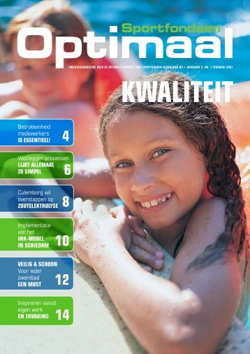 Uitgave februari 2007 - Thema: Kwaliteit - Sportfondsen