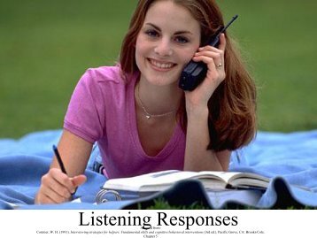 Listening Response
